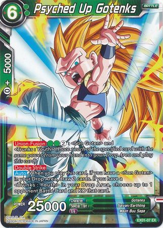 Psyched Up Gotenks (EX01-07) [Mighty Heroes]