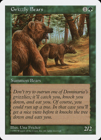 Grizzly Bears [Cinquième édition] 