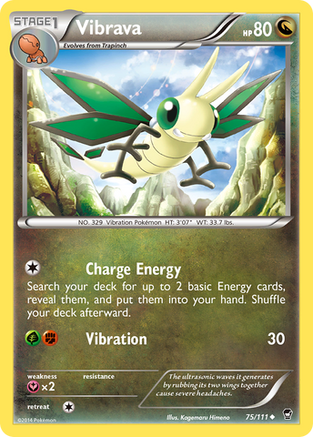 Vibrava (75/111) [XY : Poings furieux] 