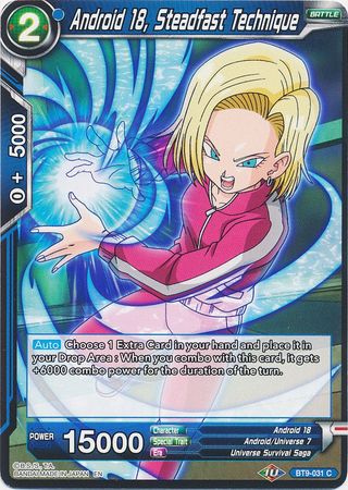 Android 18, Technique inébranlable [BT9-031] 