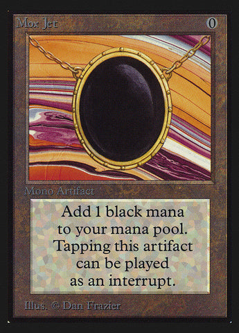 Mox Jet (Black Stone) [Edición internacional para coleccionistas] 