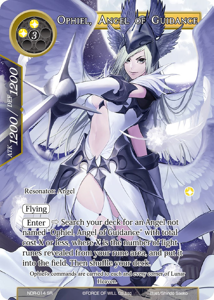 Ophiel, Angel of Guidance (Full Art) (NDR-014) [New Dawn Rises]