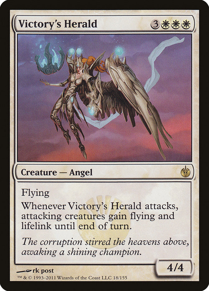 Heraldo de la victoria [Mirrodin sitiado] 