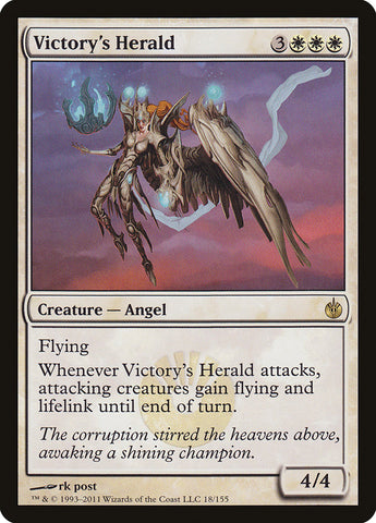 Héraut de la victoire [Mirrodin assiégé] 