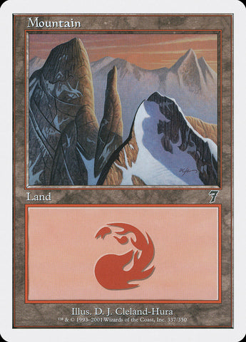 Mountain (#337) [Seventh Edition]