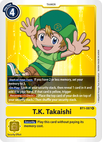 TK Takaishi [BT1-087] [Release Booster Ver.1.0] 