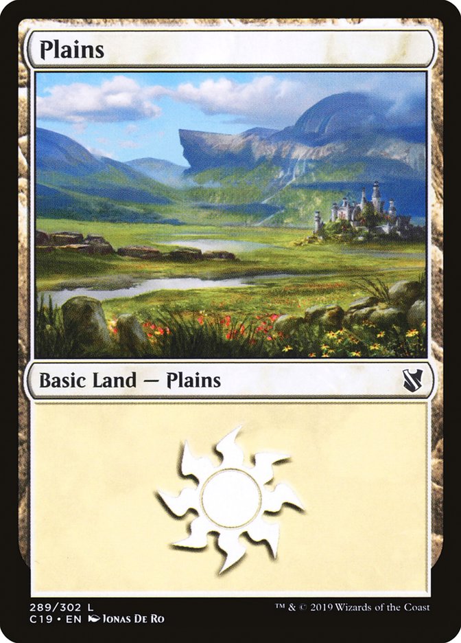 Plains (#289) [Commander 2019]