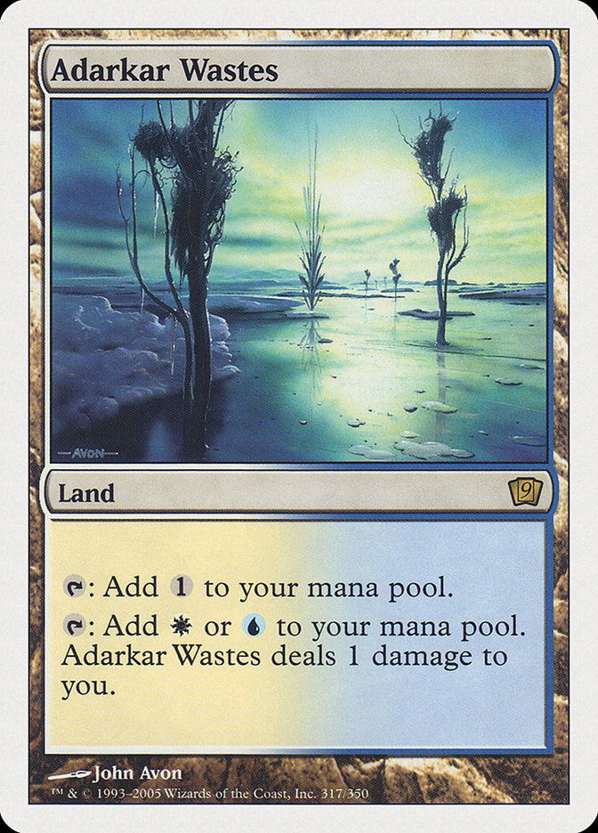 Adarkar Wastes [Neuvième édition] 