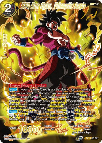 SS4 Son Goku, Égide Prismatique [EX19-36] 