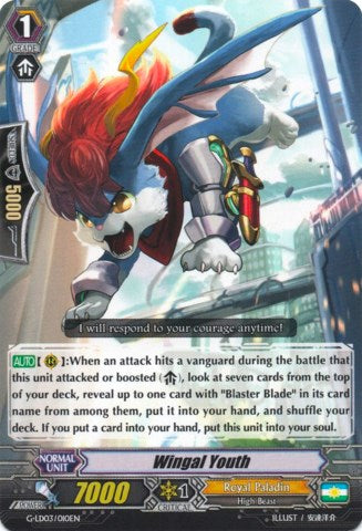 Wingal Youth (G-LD03/010EN) [G-Legend Deck Vol.3: The Blaster]