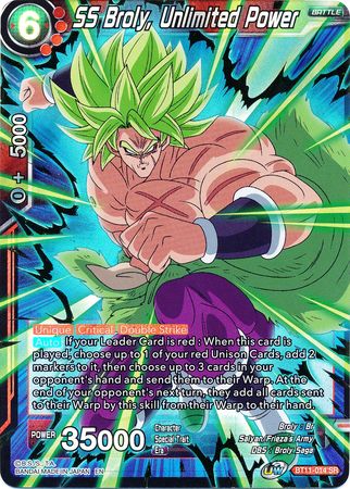 SS Broly, Unlimited Power [BT11-014]