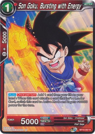 Son Goku, Bursting with Energy [BT10-007]