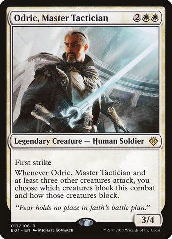 Odric, maestro táctico [Archienemigo: Nicol Bolas] 