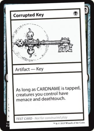 Clé corrompue (édition 2021) [Mystery Booster Playtest Cards] 