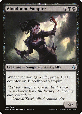 Vampiro Bloodbond [Batalla por Zendikar] 