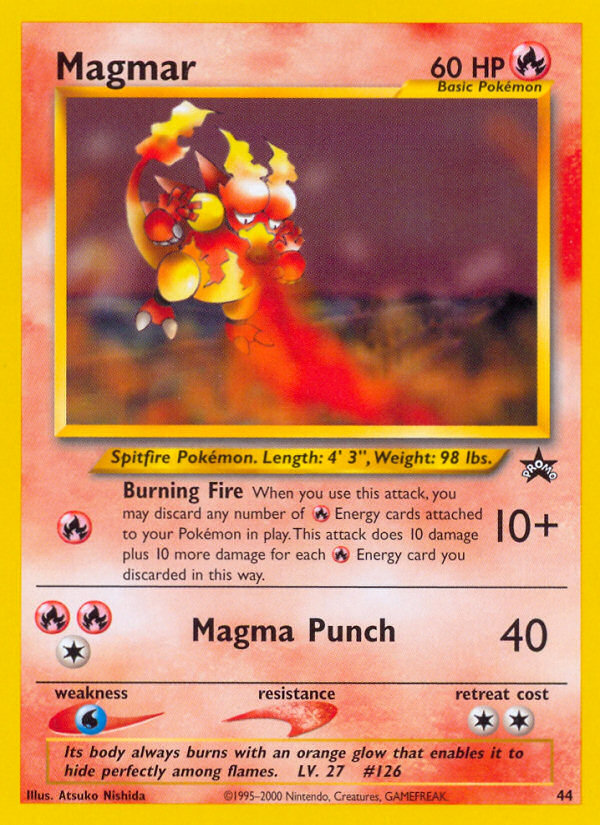 Magmar (44) [Wizards : promotions de l'étoile noire] 