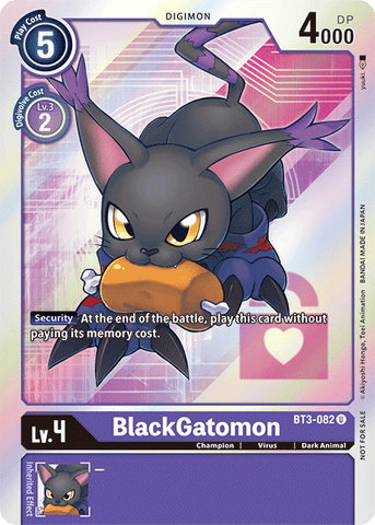 BlackGatomon [BT3-082] (Promotion Buy-A-Box) [Promotions spéciales de lancement Ver.1.5] 