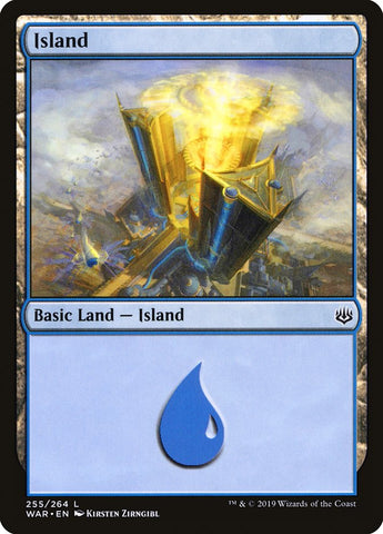 Island (#255) [War of the Spark]