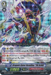 Dragonic Kaiser Vermillion "THE BLOOD" (BT09/008EN) [Clash of Knights & Dragons]