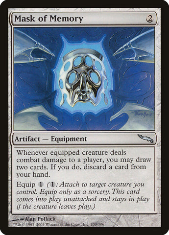 Masque de mémoire [Mirrodin] 