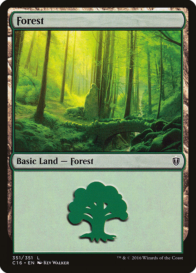 Forest (#351) [Commander 2016]