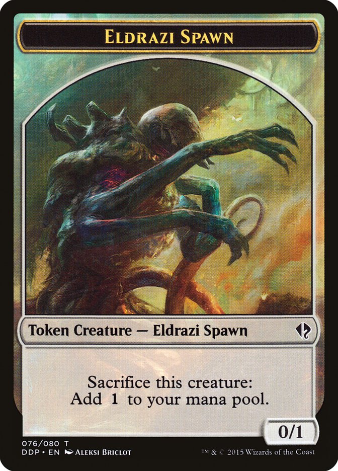 Eldrazi Spawn (076/080) [Duel Decks : Zendikar contre Eldrazi] 