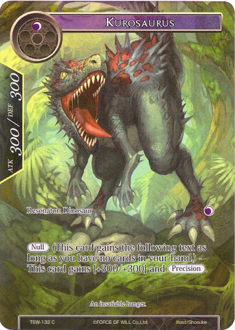 Kurosaurus (Full Art) (TSW-132) [The Time Spinning Witch]