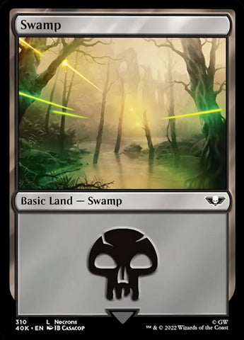 Swamp (310) (Surge Foil) [Universes Beyond: Warhammer 40,000]