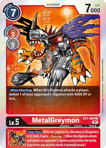 MetalGreymon [EX1-008] [Colección clásica] 