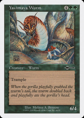 Yavimaya Wurm [Coffret Beatdown] 