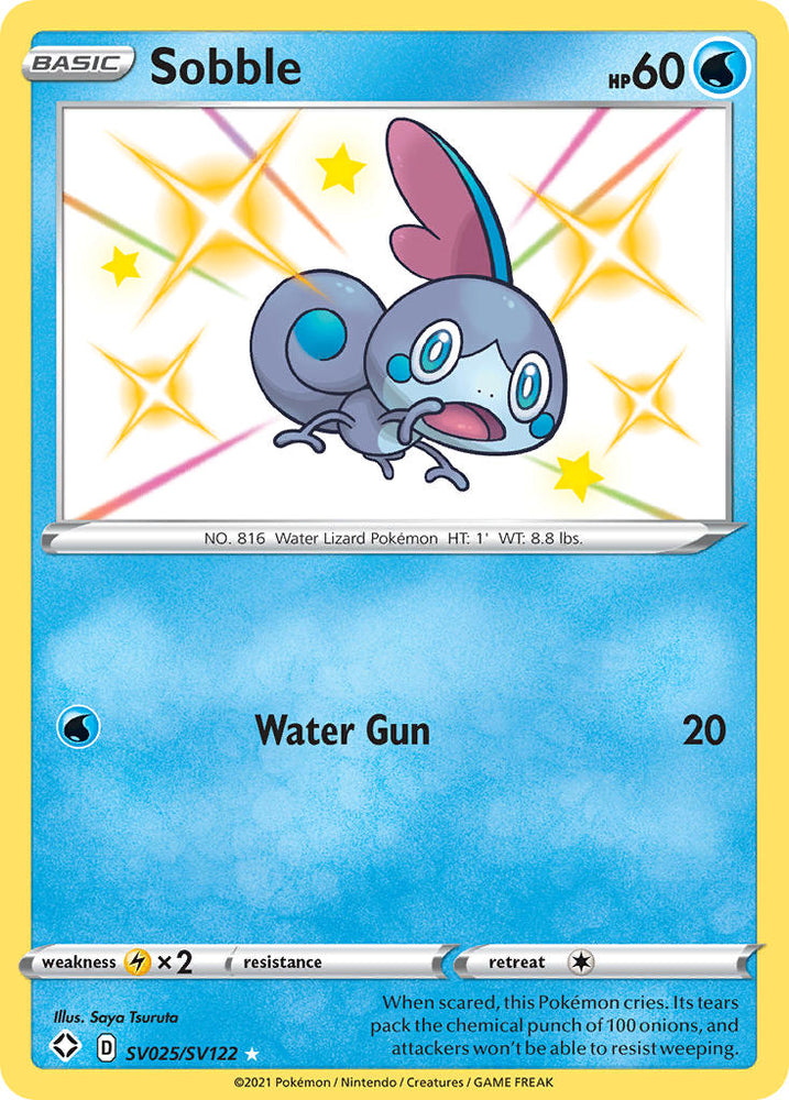 Sobble (SV025/SV122) [Espada y escudo: Shining Fates] 