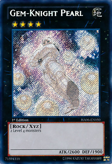 Gem-Knight Pearl [HA06-EN050] Secret Rare