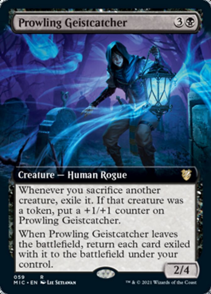 Merodeador Geistcatcher (Extendido) [Innistrad: Midnight Hunt Commander] 