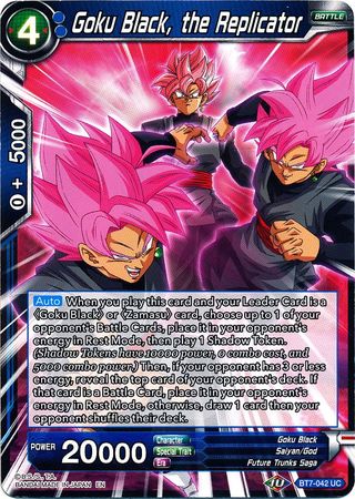Goku Black, el replicador [BT7-042] 