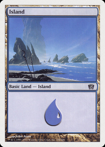 Island (#336) [Eighth Edition]