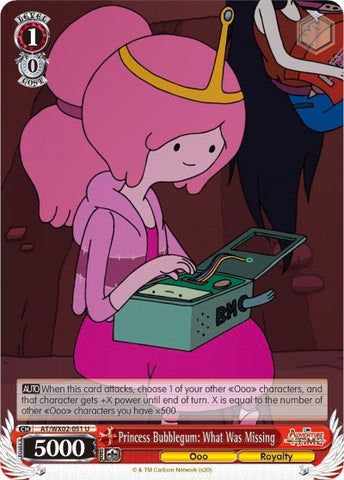 Princess Bubblegum: What Was Missing (AT/WX02-051 U) [Adventure Time]