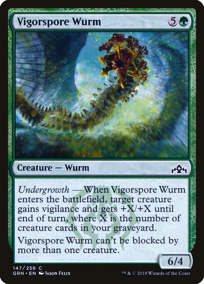 Guivre Vigorspore [Guildes de Ravnica] 