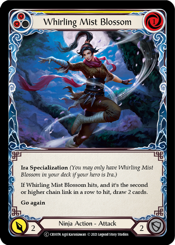 Whirling Mist Blossom [U-CRU074-RF] Unlimited Rainbow Foil