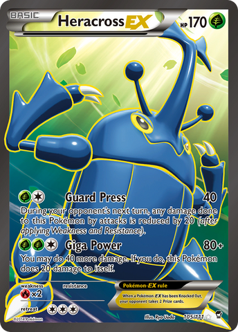 Heracross EX (105/111) [XY : Poings furieux] 