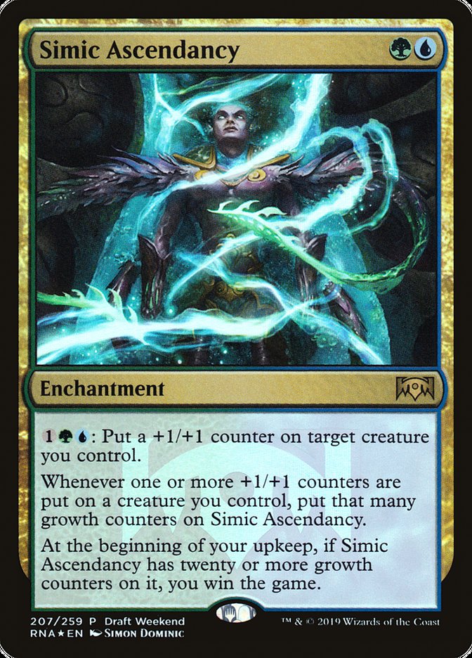 Simic Ascendancy (Draft Weekend) [Promociones de Ravnica Allegiance] 