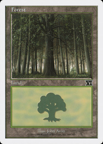 Forest (#349) [Classic Sixth Edition]