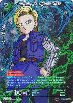 Android 18, Bionic Blitz (BT9-099) [Selección de coleccionista Vol. 2] 