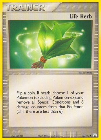 Herbe de vie (93/112) [EX : FireRed &amp; LeafGreen] 