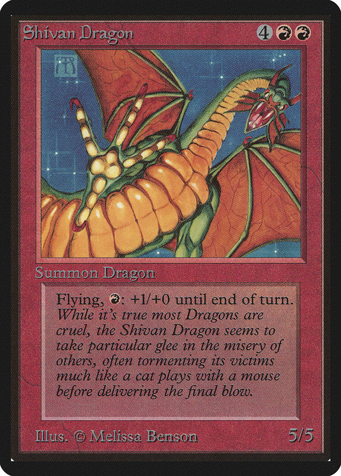 Dragón Shivan [Edición Limitada Beta] 