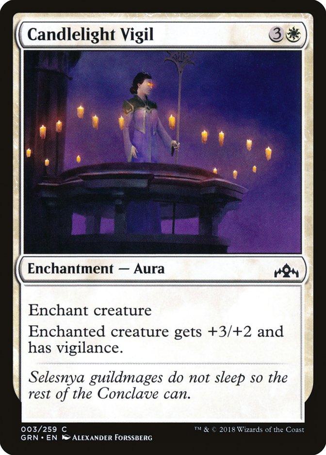 Veillée aux chandelles [Guildes de Ravnica] 