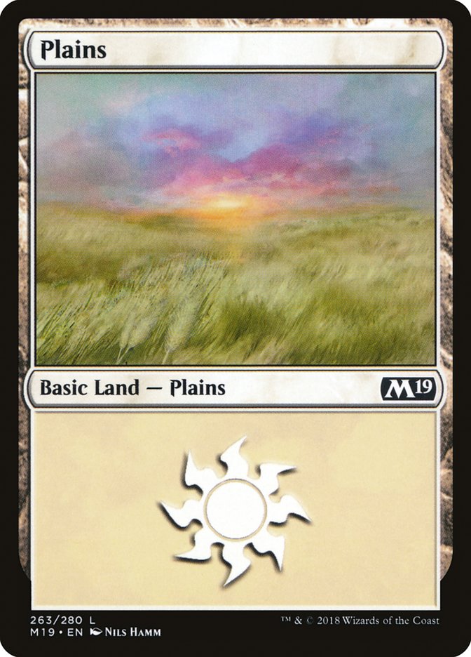 Plains (#263) [Core Set 2019]