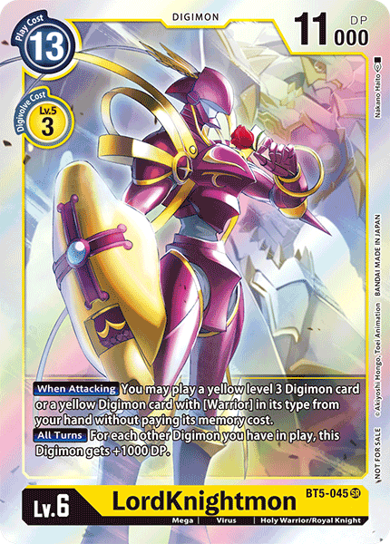 LordKnightmon [BT5-045] (Event Pack) [Bataille d'Omni Promos] 