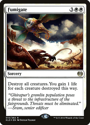 Fumigate  (Prerelease) [Kaladesh Prerelease Promos]