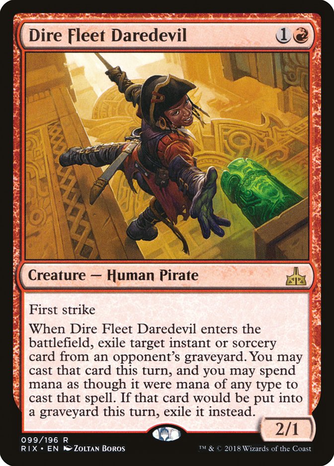 Dire Fleet Daredevil [Les rivaux d'Ixalan] 