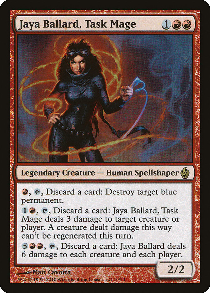 Jaya Ballard, Task Mage [Premium Deck Series : Fire and Lightning] 